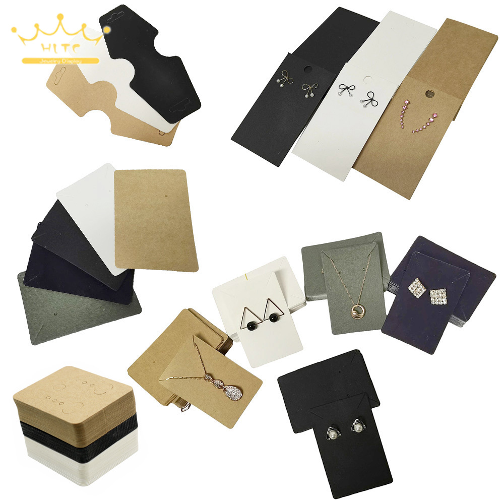 Kraft Paper Ear Stud Hang Tag  - Kraft Hang Tag ulasan dan harga