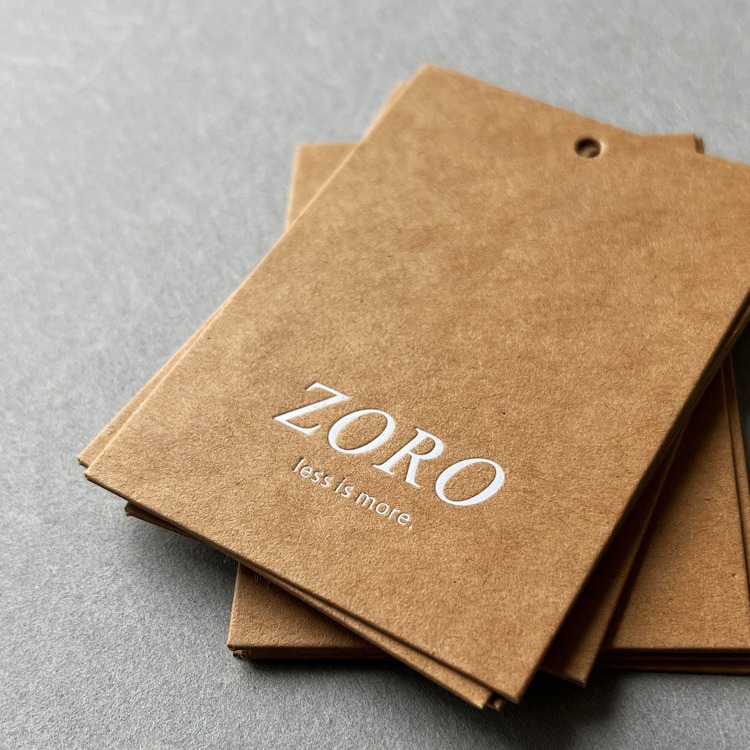 Custom Clothing Tags High Qual - Kraft Hang Tag ulasan dan harga