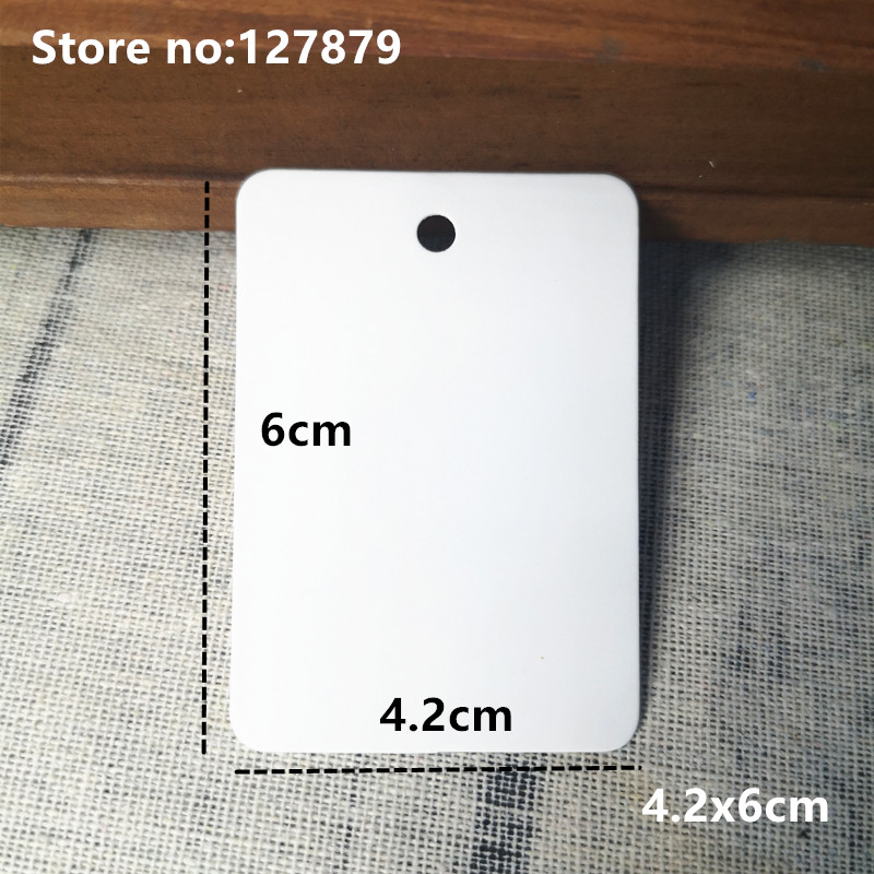 100PCS Multi Sizes Kraft Paper - Kraft Hang Tag ulasan dan harga