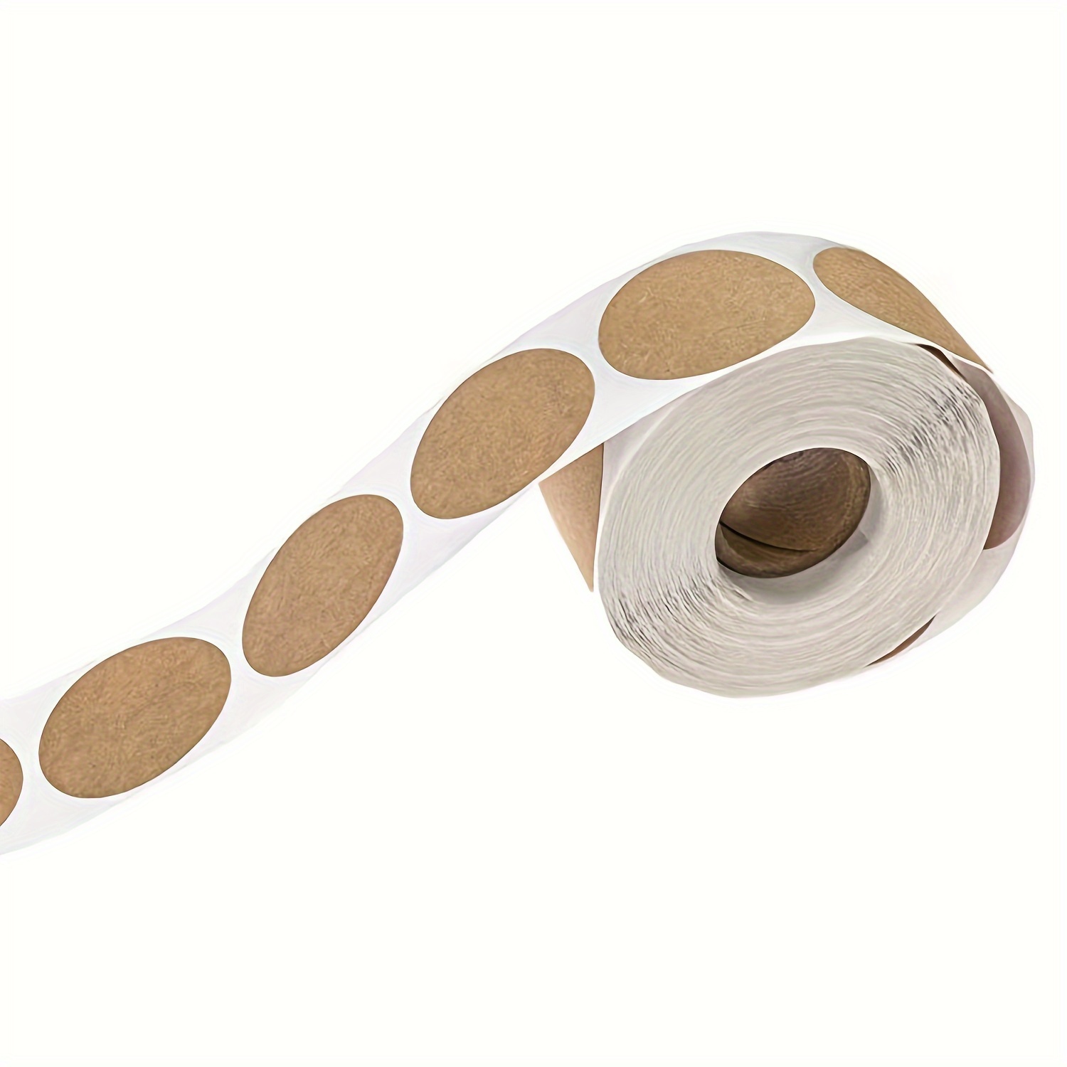 500 pcs / 1 roll ，kraft round  - Kraft Hang Tag ulasan dan harga