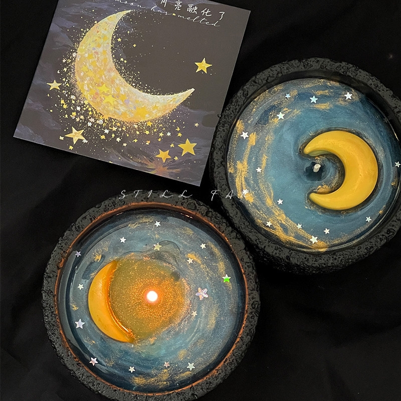 Melting Moon Scented Candle Ha - Candle Supplies Free Shipping ulasan dan harga